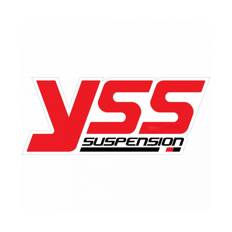 Autocollant moto YSS Suspension - 87x213MM