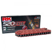 Chaîne de transmission RK ZXW 520 Rouge 112 Maillons