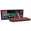 Chaîne de transmission RK XSO2 520 Rouge 116 Maillons
