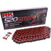 Chaîne de transmission RK MXZ5 520 Rouge 116 Maillons
