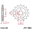 Kit chaine JT 520 X1R3 KTM DUKE 125   2011-13