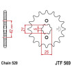 Kit chaine JT 520 HDS2 YAMAHA YZ/WR 250 02-03