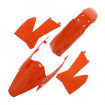 Kit Plastiques Complet Moto MX Polisport Orange OEM KTM EXC 125 05-07