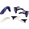 Kit Plastiques Complet Moto MX Polisport Bleu/Blanc Sherco SE/SEF 250à510 12-15