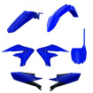 Kit Plastiques Complet Moto MX Polisport Bleu Y98 OEM Yamaha YZ 250/450 F 18-22