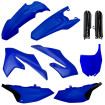 Kit Plastiques Complet Moto MX Polisport Bleu Yamaha YZ 65 18-23