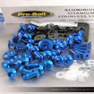 Kit Visserie Carénage Aluminium Yamaha YZF1000 R1 09+ 22 pièces