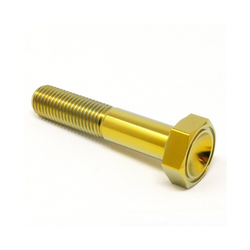 Vis En Titane Grade 5 M6 - Longueurs 12 à 35 Mm - Pour Freins De Vélo, Tête Bombée, Hexagonale