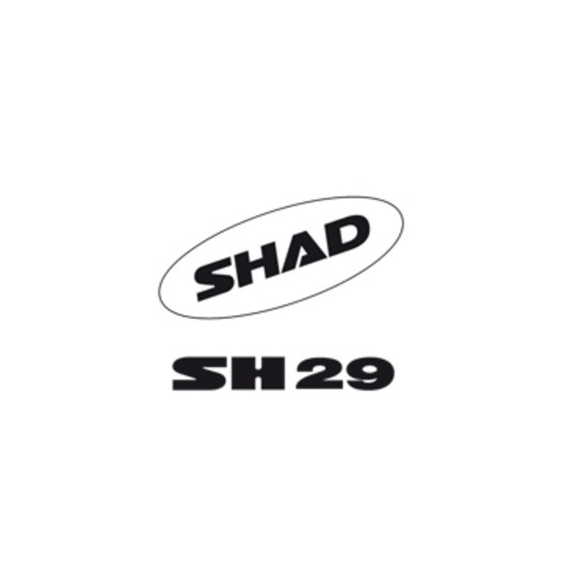 Jeu Autocollants Pour Topcase SHAD SH29 - D1B291ETR