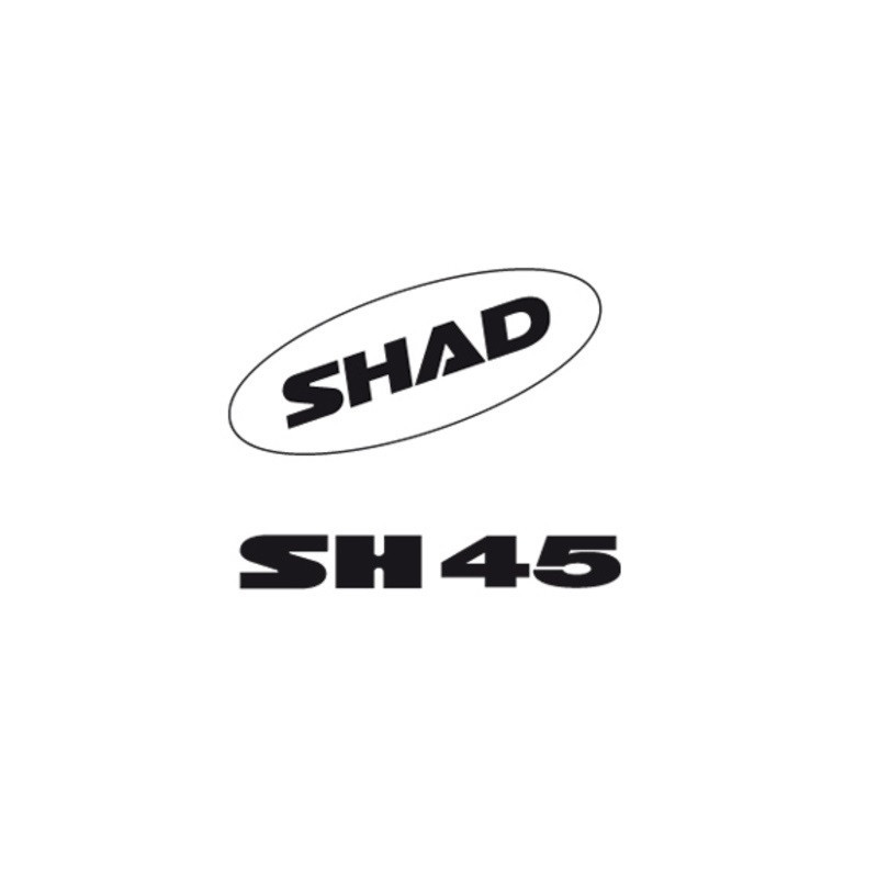 Jeu Autocollants Pour Topcase SHAD SH45 - D1B451ETR