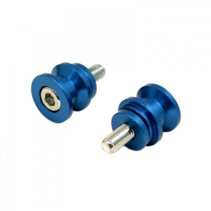 Diabolos Moto ViZe In Alluminio Nero, Filetto 8mm. Set Di Viti Di Supporto Per Moto.