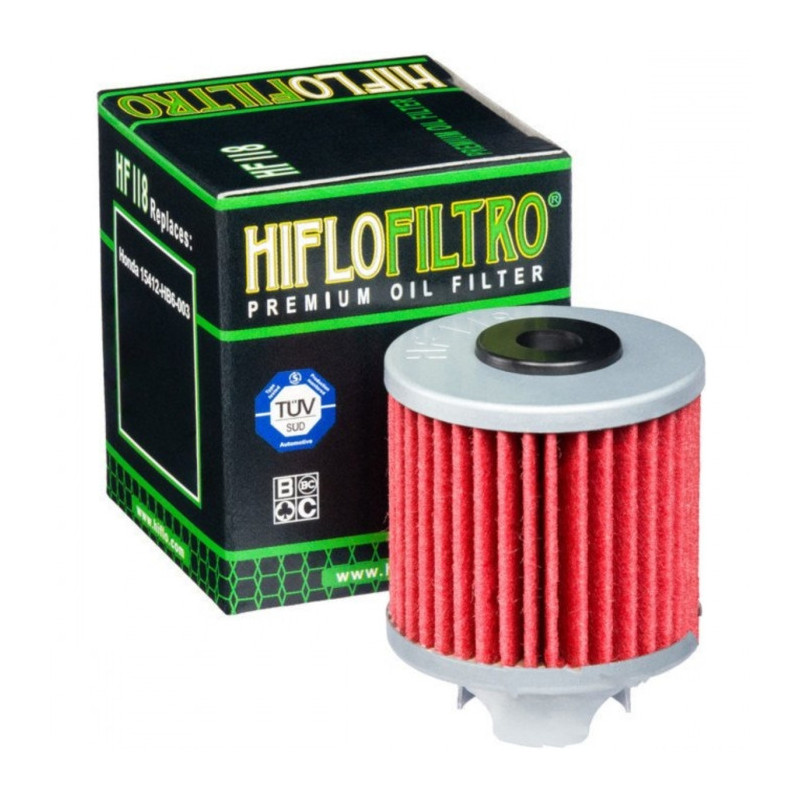 Filtre à Huile Hiflofiltro Honda TRX 125 Fourtrax /TVT 110 87-89