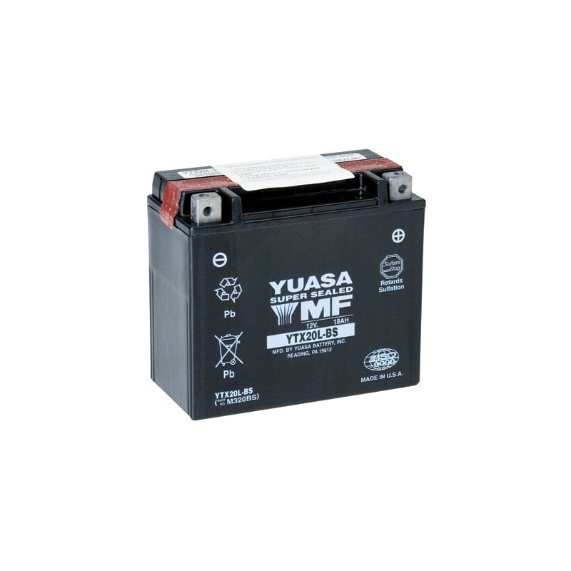 Batterie moto Yuasa YTX20L-BS
