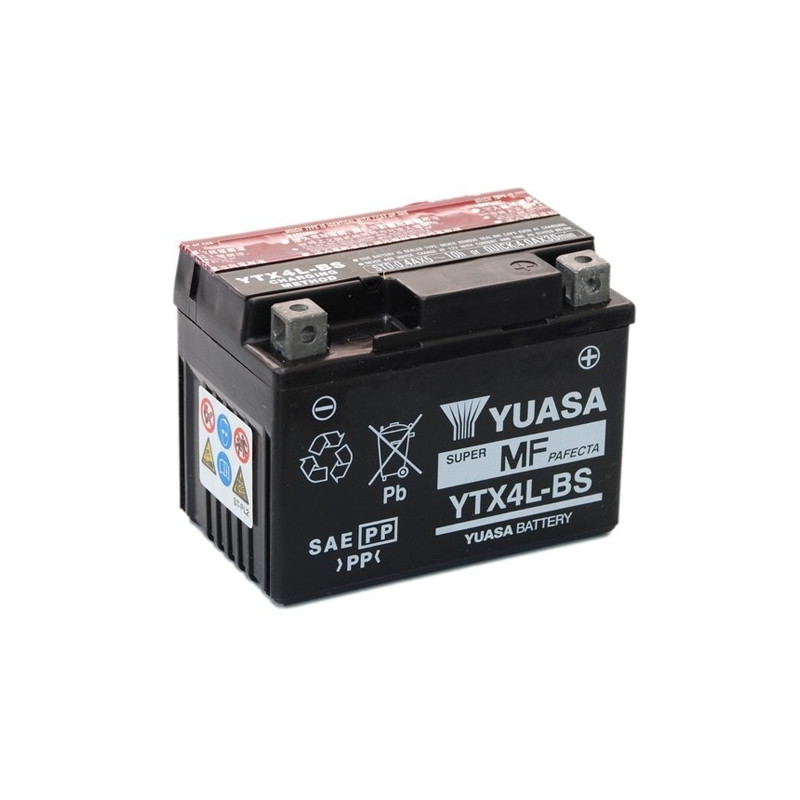 Batterie moto Yuasa YTX4L-BS