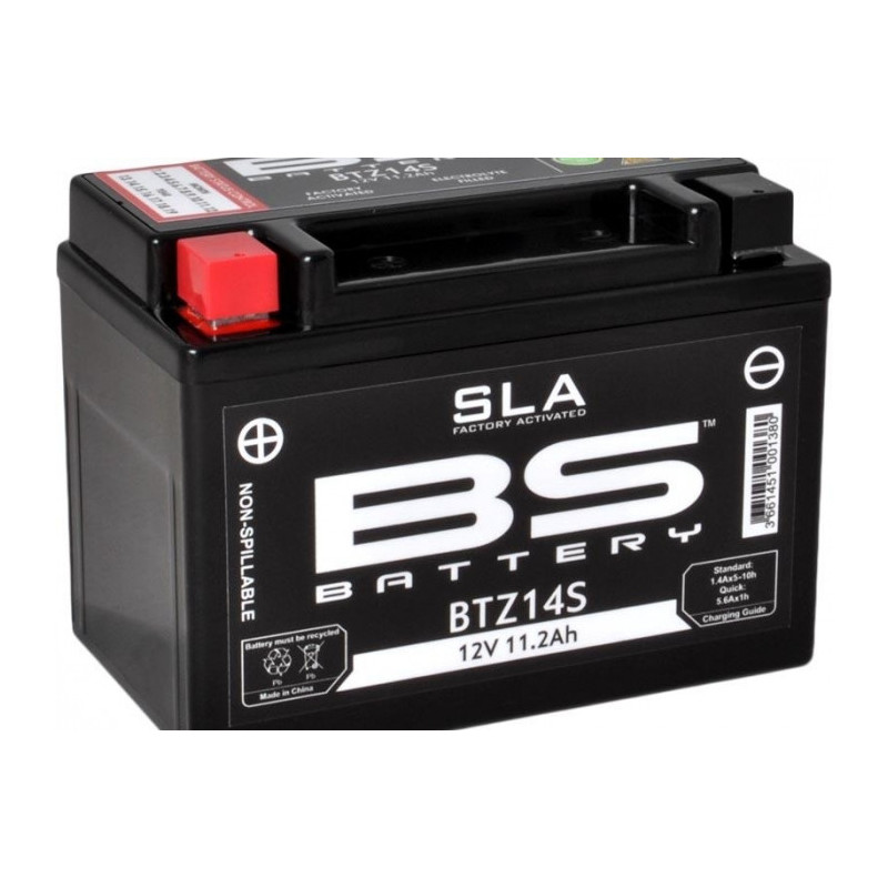 Batterie Moto Bs Sla Ytz14s / Ytz14-S