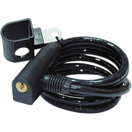 Antivol Cable URBAN Noir 8X1500 MM