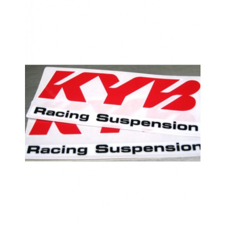 Autocollant moto KYB racing suspension