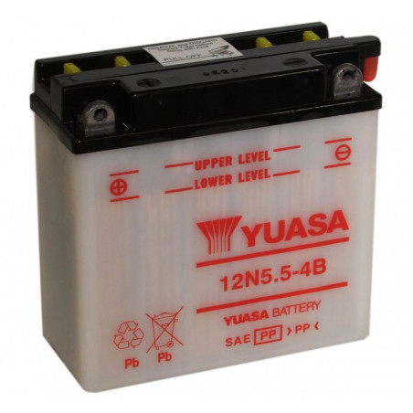 Batterie moto Yuasa 12N5.5-4B