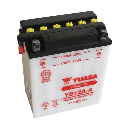 Batterie moto Yuasa YB12A-A