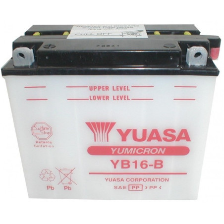 Batterie moto Yuasa YB16-B