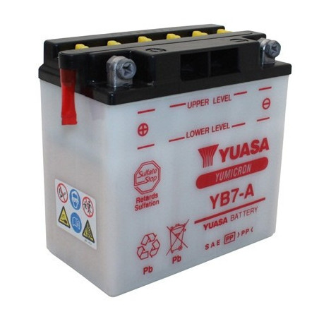 Batterie moto Yuasa YB7-A