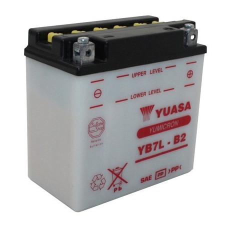 Batterie moto Yuasa YB7L-B2