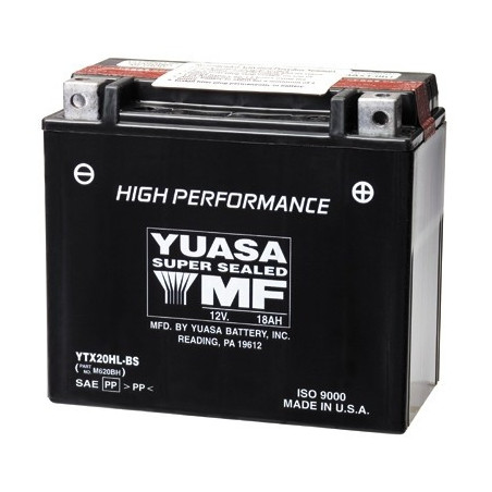 Batterie moto Yuasa YTX20HL-BS