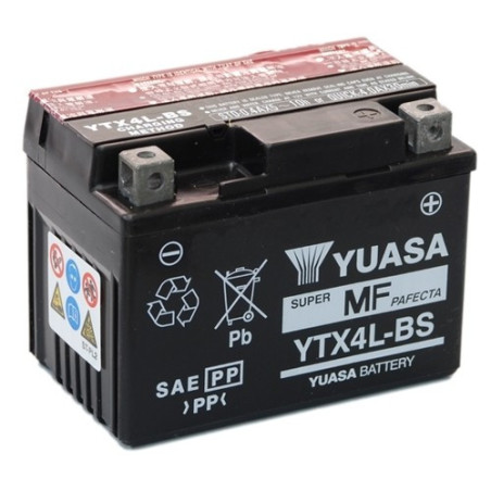 Batterie moto Yuasa YTX4L-BS