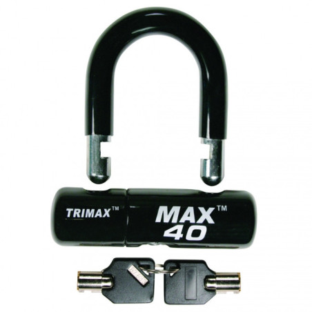 Bloque Disque Antivol U Trimax Noir Max 40