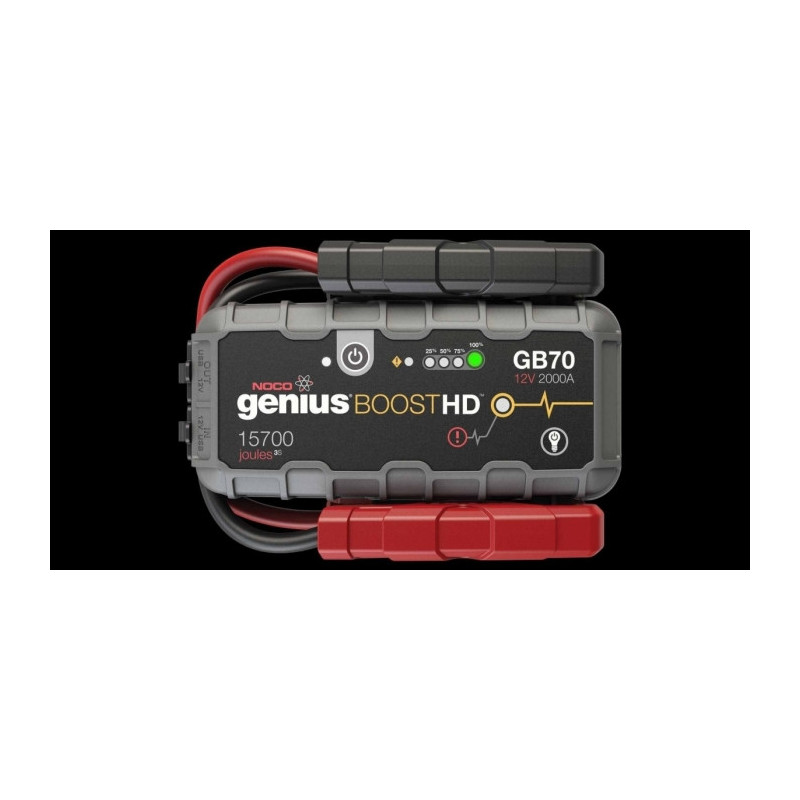 GB70 Survolteur et chargeur 2000 AMP Noco Genius - Exclusif en ligne