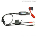 Cable de batterie fixe tecmate avec testeur de charge intégré