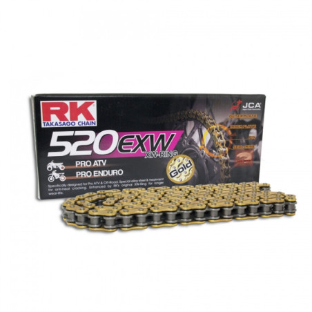 Chaine RK 520 EXW 94 Maillons OR (Maillon à Rivets)