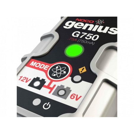 Chargeur de batterie Noco Genius G750 6/12 V 30 Ah