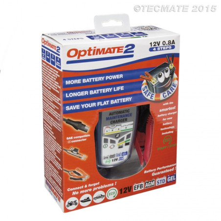 Chargeur de batterie Tecmate Optimate 2