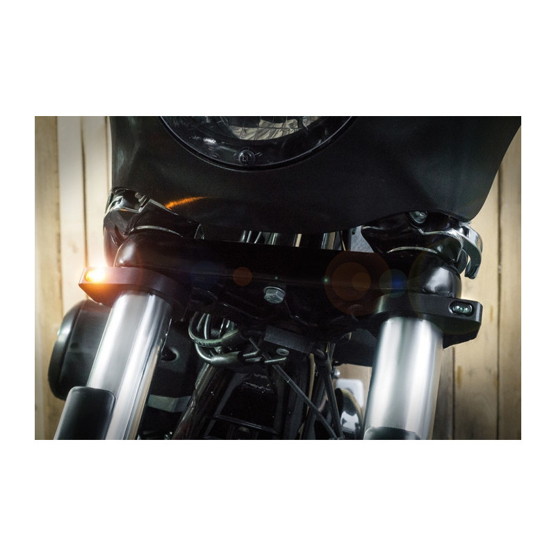 Clignotant fourche moto – Fit Super-Humain