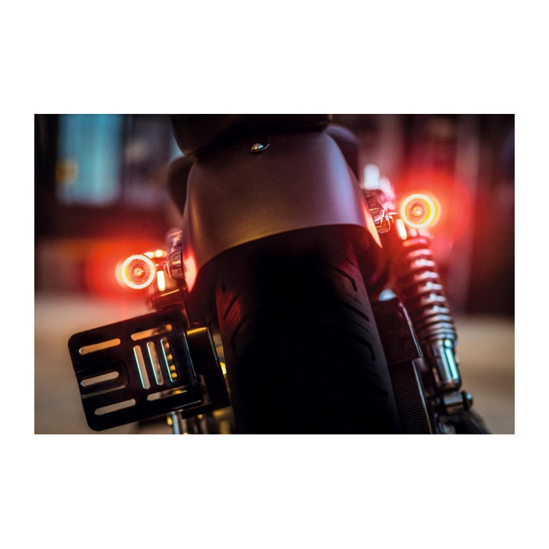 Acheter Clignotant Moto LED Universel Bullet 1000 Feu - Accessoire Moto BST