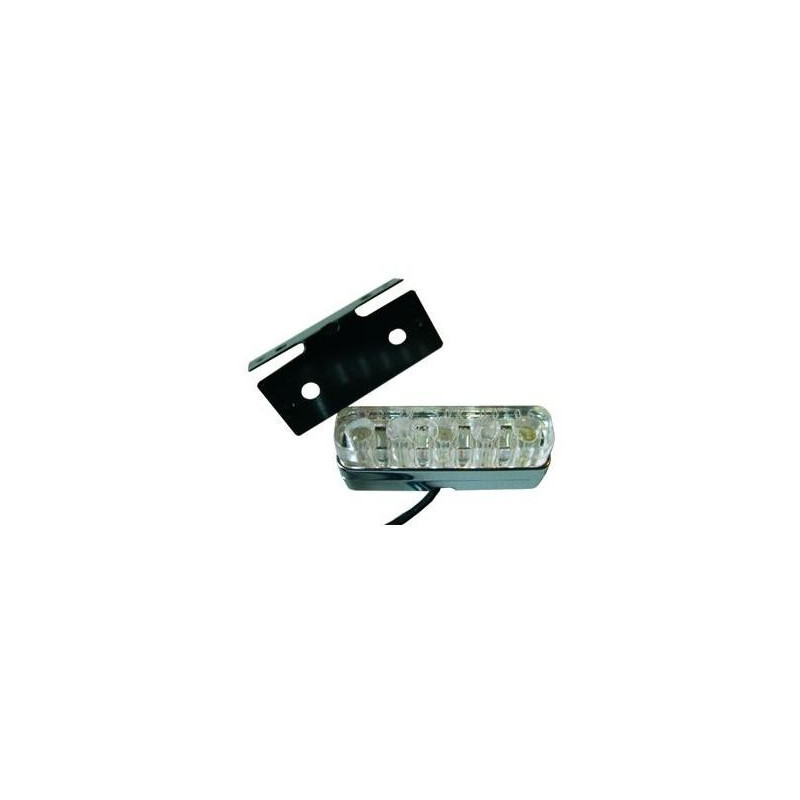 Vend éclairage de plaque moto à LEDS + support - Pièces et accesoires moto