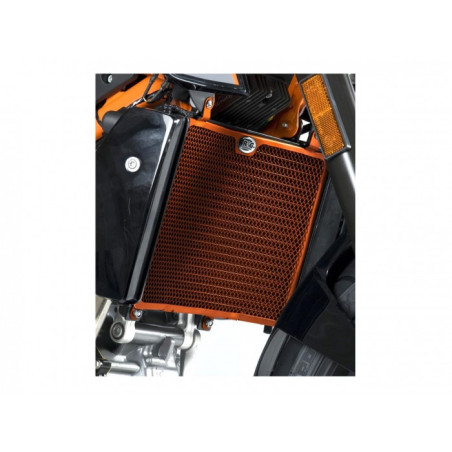 Grille protection radiateur RG racing orange  KTM 690 DUKE/R