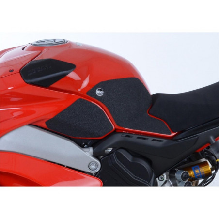 Grip reservoir Moto RG Racing 4 pièces noir Ducati Panigale V4