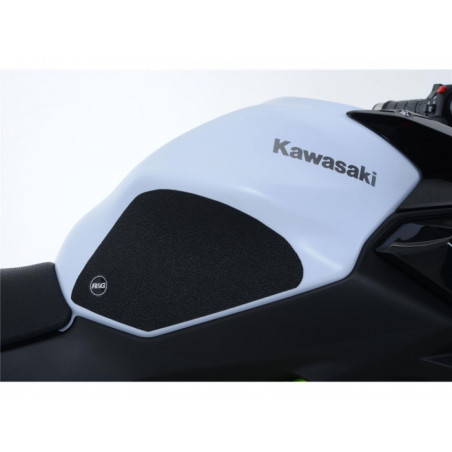 Grip reservoir Moto RG Racing noir (4 pièces) Kawasaki Z650