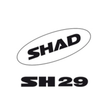 Jeu Autocollants Pour Topcase SHAD SH29 - D1B291ETR