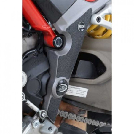 Kit Adhesif Anti Frottement RG cadre noir 3 pièces Ducati Multistrada 1200