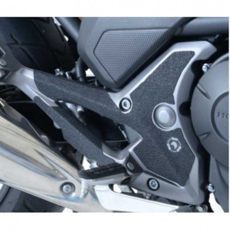 Kit Adhesif Anti Frottement RG platines repose-pieds noir 4 pièces Honda NC700 / 750