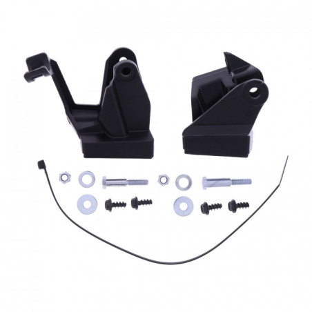 Kit Fixation Levier Protege-mains Polisport MX Flow/Bullit Noir Yamaha YZ 85 / Suzuki RM-Z 450 04-22