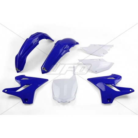 Kit plastiques UFO couleur origine bleu/blanc Yamaha YZ125/250