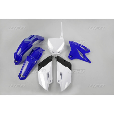 Kit plastiques UFO couleur origine bleu/blanc Yamaha YZ85