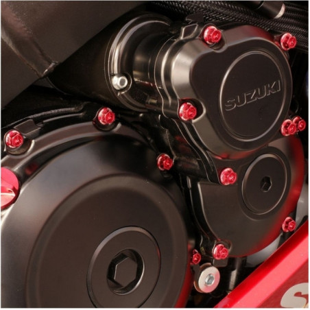 Kit Visserie aluminium moteur Suzuki GSX-S 1000 FA 15-16 Race Spec (31 Pièces)