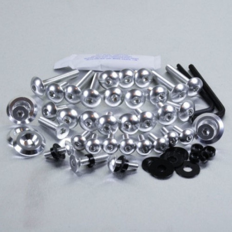 Kit Visserie Carénage Aluminium HONDA XR 400 01-04 (8 pièces)