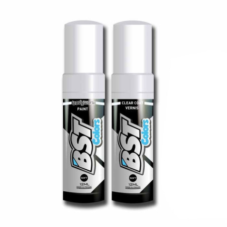 Pack Stylo Retouche + Vernis YAMAHA / COMPETITION WHITE / BWC1