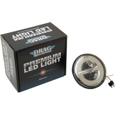 Phare Rond Led Moto 180mm/7 pouces
